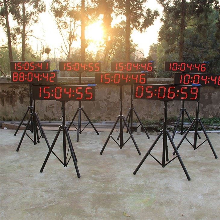 race timer with stand